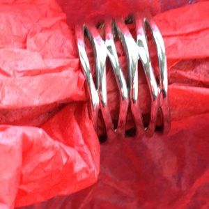 Triple X Stainless Steel Ring Size 5